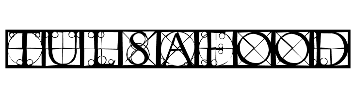 CapsRandomishBricks  Free Fonts Download