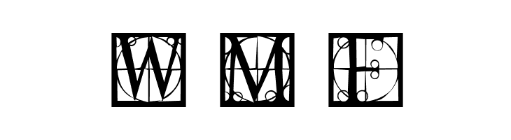 CapsRandomishBricks  Free Fonts Download