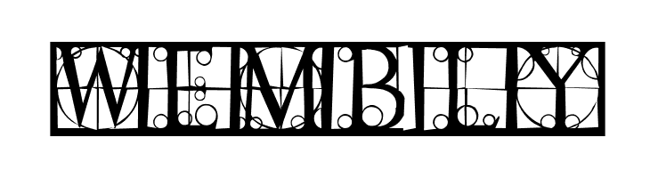 CapsRandomishBricks  Free Fonts Download