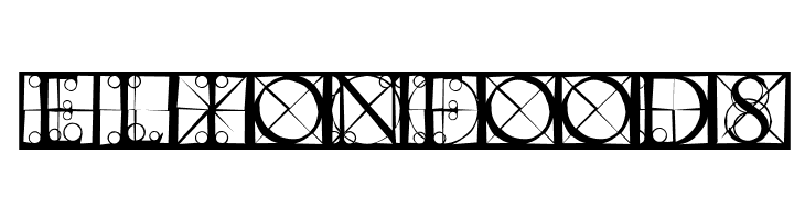 CapsRandomishBricks  Free Fonts Download