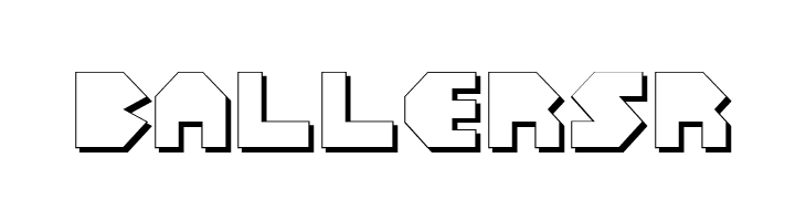 Bal-Astaral 3D  Free Fonts Download