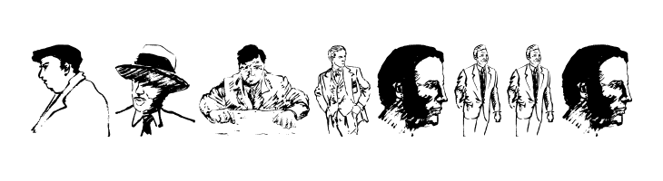 HumanDrawingsA  Free Fonts Download