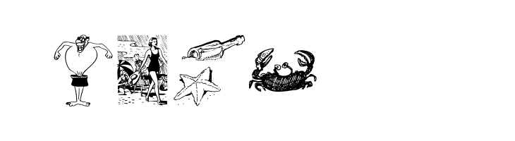 BeachnWater  Free Fonts Download