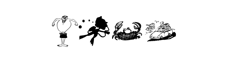 BeachnWater  Free Fonts Download