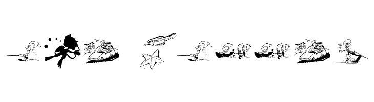 BeachnWater  Free Fonts Download