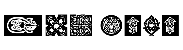 CeltishParts  Free Fonts Download