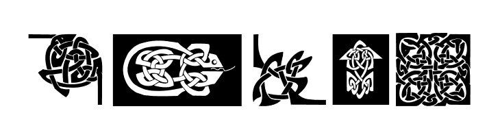 CeltishParts  Free Fonts Download