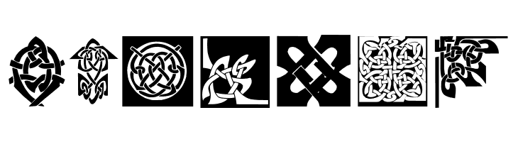 CeltishParts  Free Fonts Download