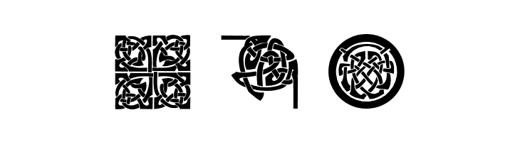 CeltishParts  Free Fonts Download