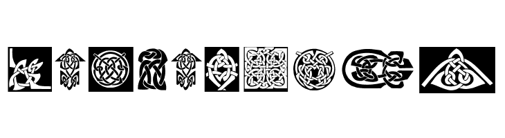 CeltishParts  Free Fonts Download