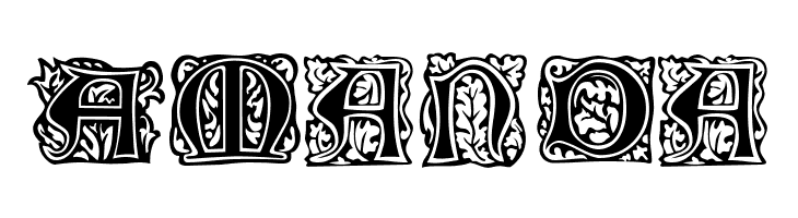 Morris Initialen  Free Fonts Download