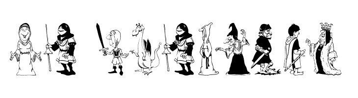 TafelrundeKnights  Free Fonts Download