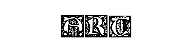 Nouveau Drop Caps  Free Fonts Download