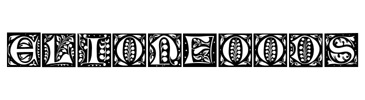 Nouveau Drop Caps  Free Fonts Download