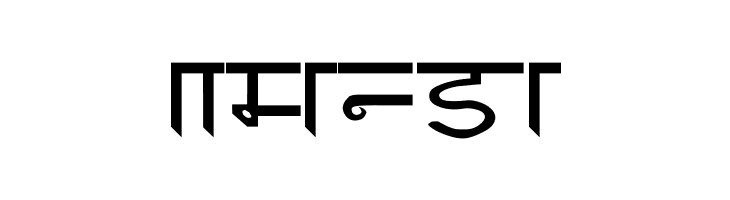 asanskrt  Free Fonts Download