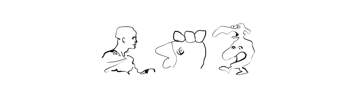 WacoGraphireSketches  Free Fonts Download