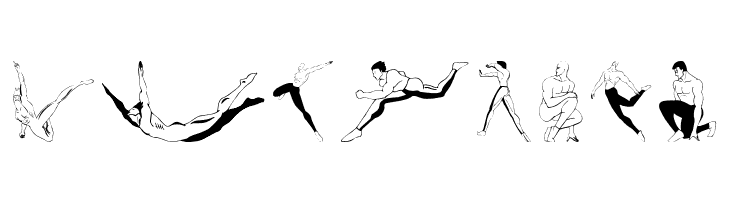Gymnastics  Free Fonts Download