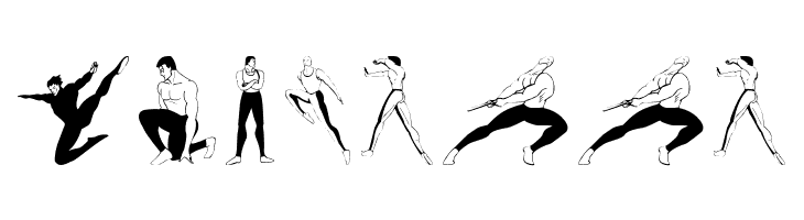 Gymnastics  Free Fonts Download