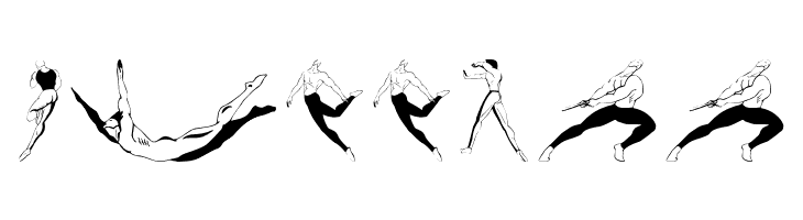 Gymnastics  Free Fonts Download