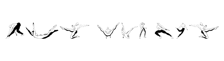 Gymnastics  Free Fonts Download