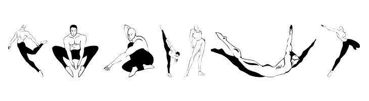Gymnastics  Free Fonts Download