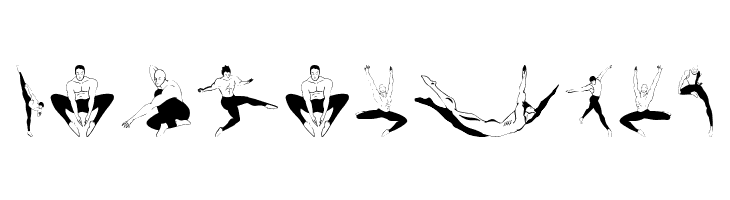 Gymnastics  Free Fonts Download