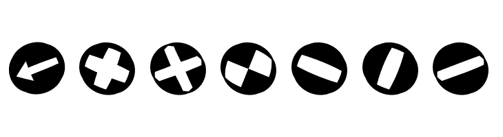 TypoSymbolsRound  Free Fonts Download