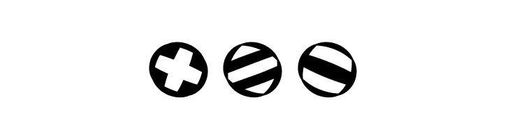 TypoSymbolsRound  Free Fonts Download
