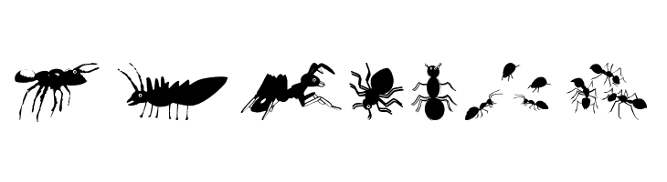 Krabbeltiere  Free Fonts Download