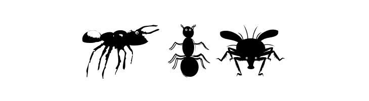 Krabbeltiere  Free Fonts Download