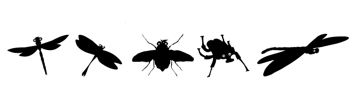 Krabbeltiere  Free Fonts Download