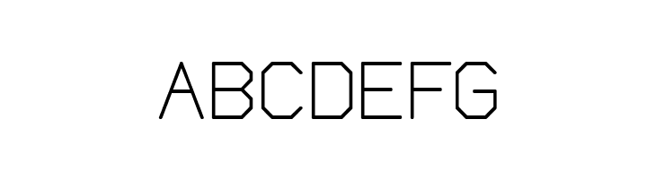 Elgethy Square Upper  Free Fonts Download