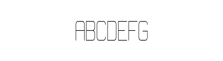 Elgethy Est Upper Condensed  Free Fonts Download