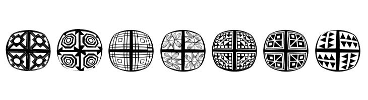 AfricQuattroRoundInvers  Free Fonts Download