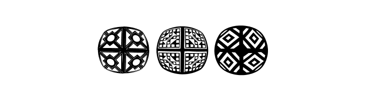 AfricQuattroRoundInvers  Free Fonts Download