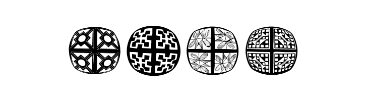 AfricQuattroRoundInvers  Free Fonts Download