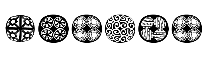 AfricQuattroRoundInvers  Free Fonts Download