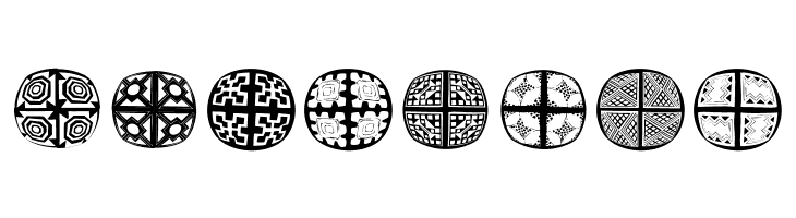 AfricQuattroRoundInvers  Free Fonts Download