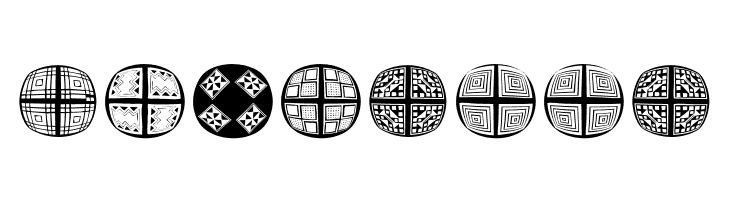 AfricQuattroRoundInvers  Free Fonts Download