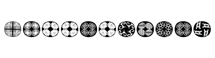 AfricQuattroRoundInvers  Free Fonts Download