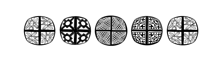 AfricQuattroRoundInvers  Free Fonts Download