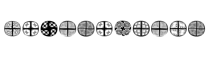 AfricQuattroRoundInvers  Free Fonts Download