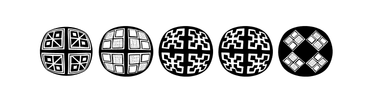 AfricQuattroRoundInvers  Free Fonts Download