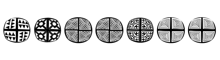 AfricQuattroRoundInvers  Free Fonts Download