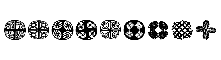 AfricQuattroRoundInvers  Free Fonts Download