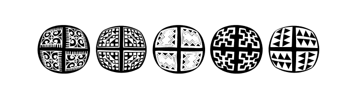 AfricQuattroRoundInvers  Free Fonts Download