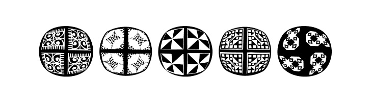 AfricQuattroRoundInvers  Free Fonts Download