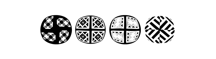 AfricQuattroRoundInvers  Free Fonts Download