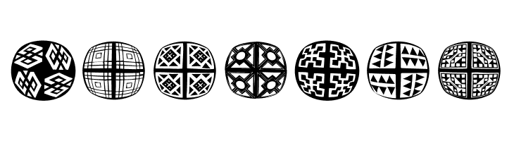 AfricQuattroRoundInvers  Free Fonts Download