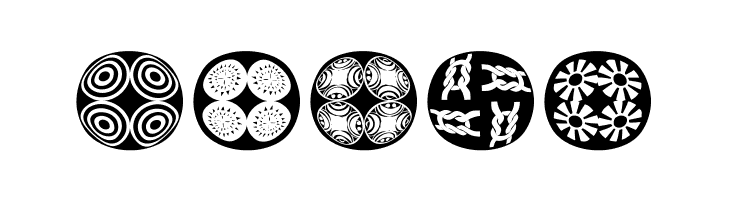 AfricQuattroRoundInvers  Free Fonts Download